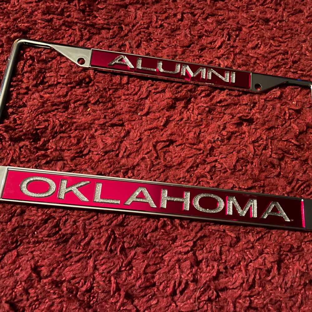University of Oklahoma Alumni License Plate Frame